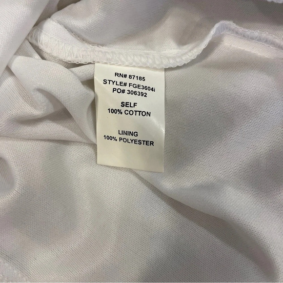 Ruby Rox white strapless dress size 7 NWT. - Picture 6 of 7